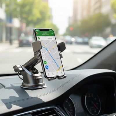 Support pour téléphone dans la voiture...un incontournable!