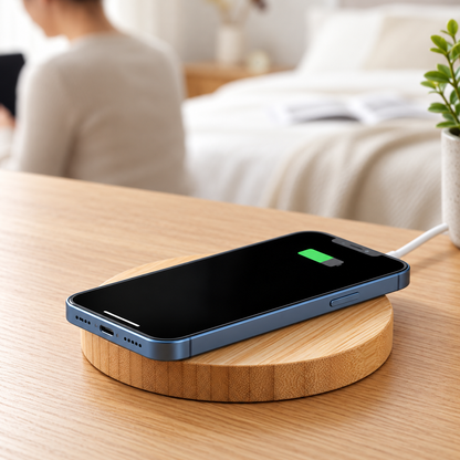 Chargeur Samsung Bambou Sans Filpar induction