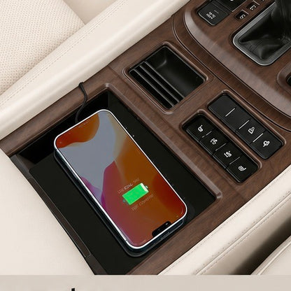 Chargeur téléphone Charge Rapide Sans Fil 15W Voiture directement sur votre console