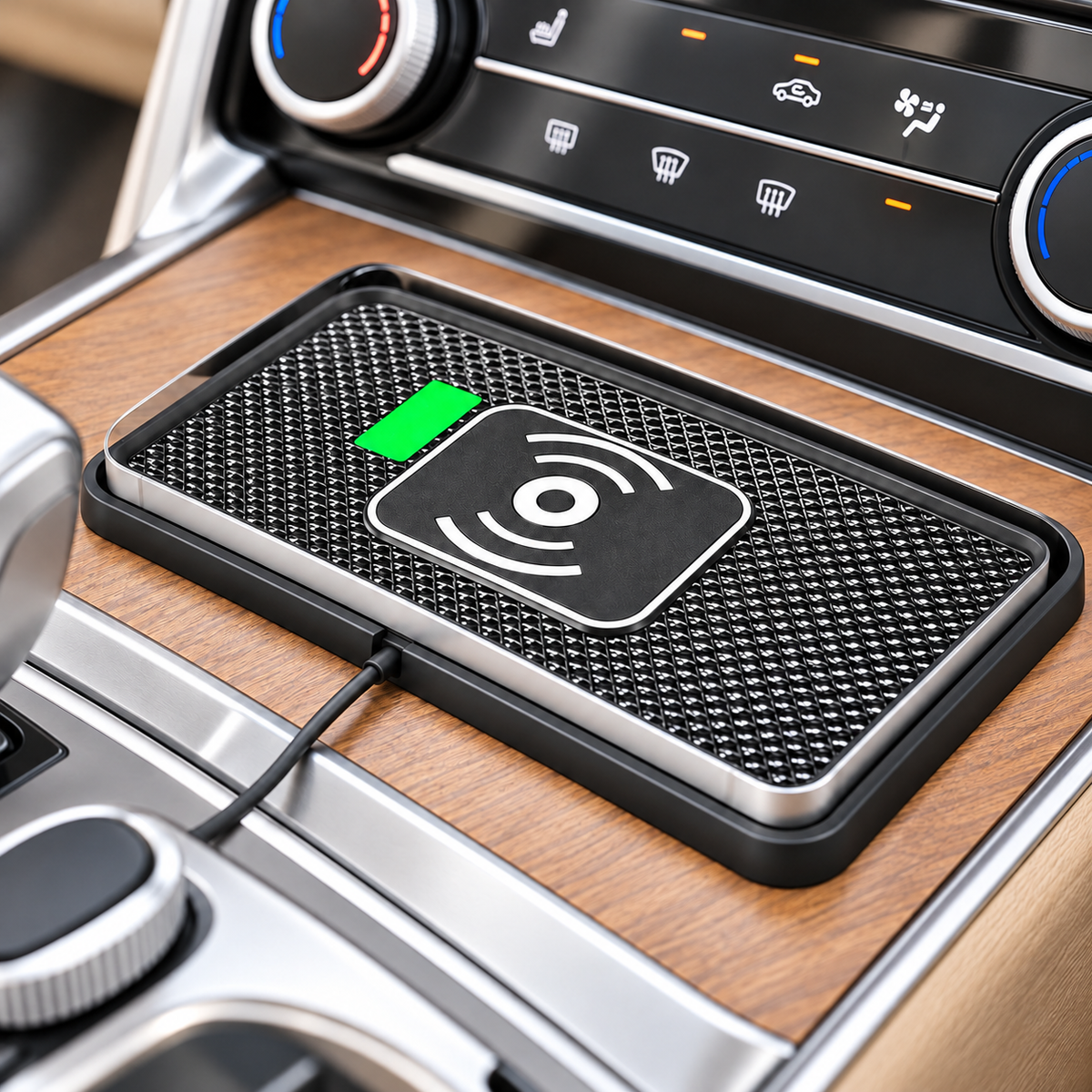 Chargeur téléphone Charge Rapide Sans Fil 15W Voiture ou à la maison
