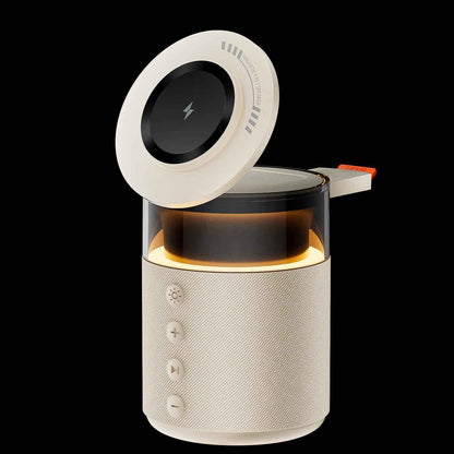 Chargeur téléphone Magnétique 5 en 1 jaune