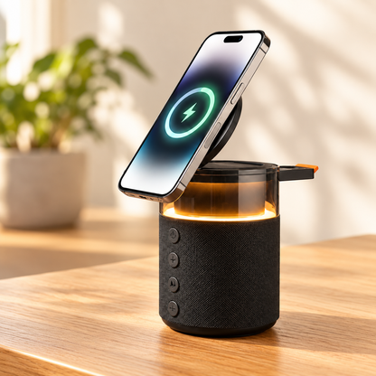 Chargeur téléphone Magnétique 5 en 1 compacte et ergonomique