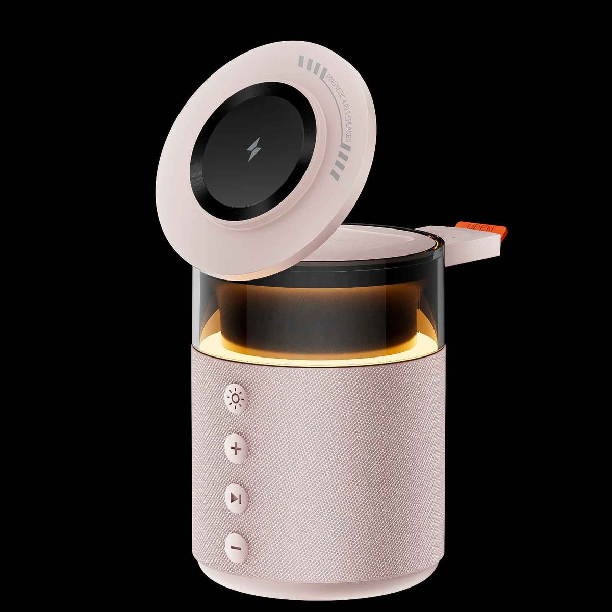 Chargeur téléphone Magnétique 5 en 1 rose
