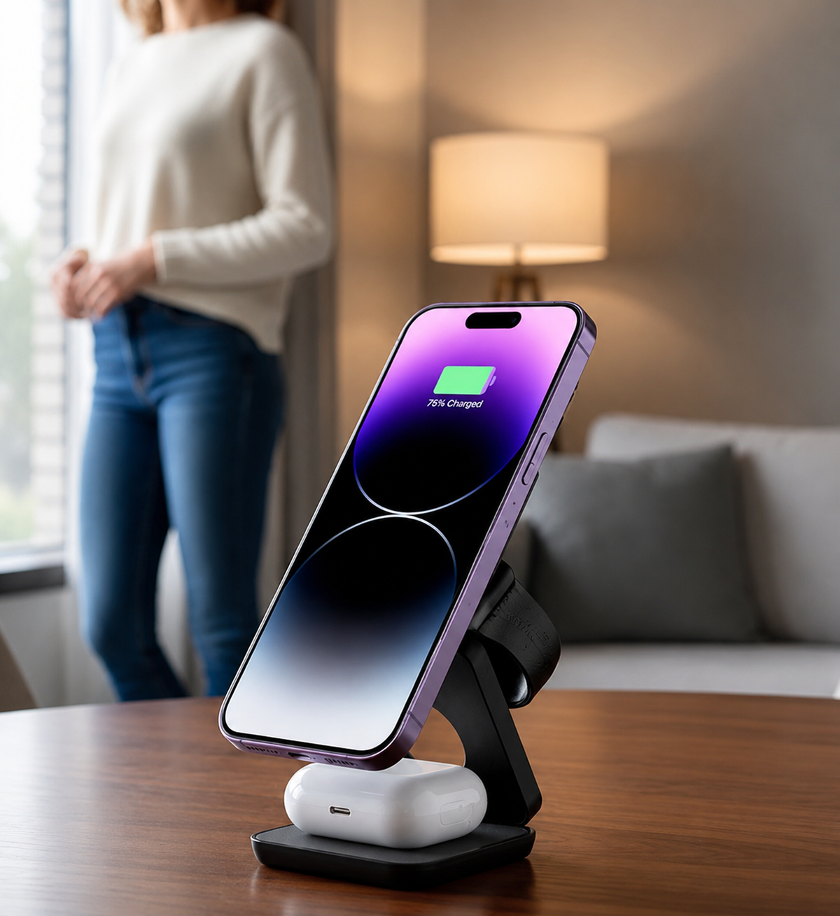 Chargeur téléphone Magnétique 3 en 1 parfait pour les iphones