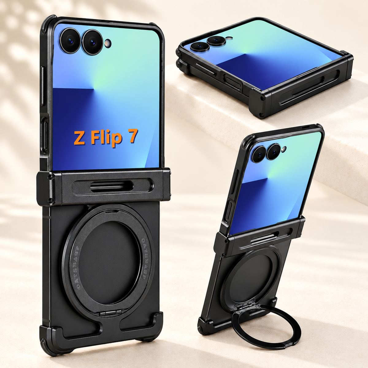 telephone coque Galaxy Z Flip 7 noir