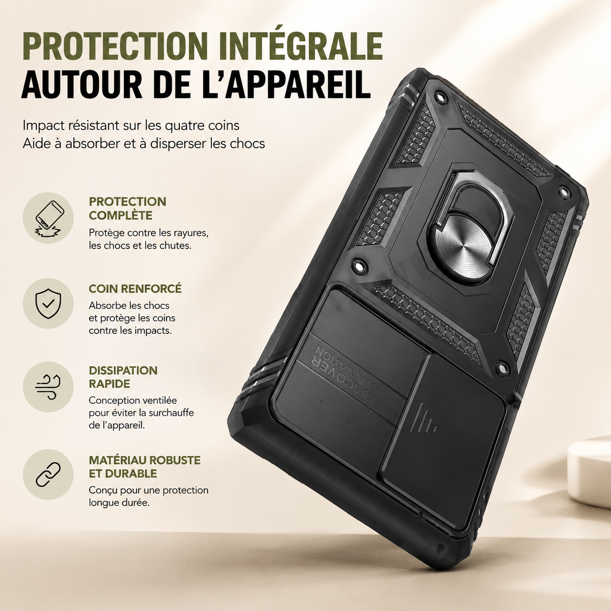 Coque de telephone Samsung protection integrale