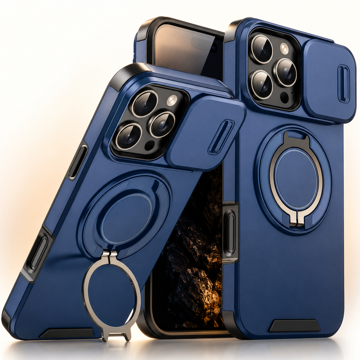 Coque iPhone 17 bleu