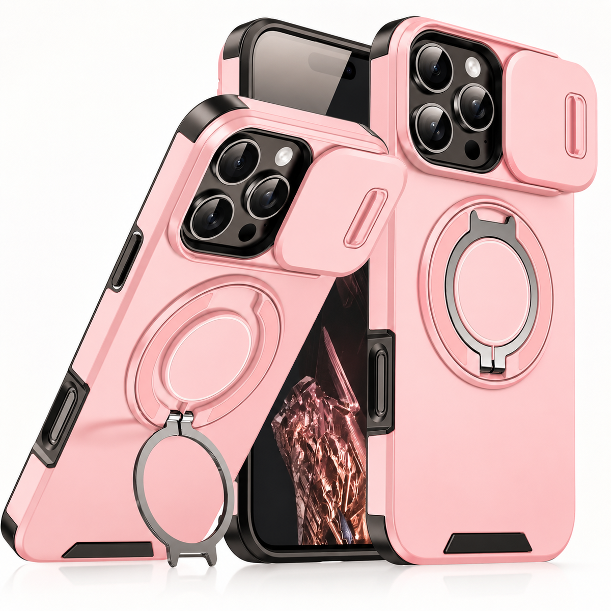 Coque iPhone 17 rose