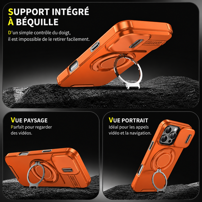 Coque iPhone 17 support integrer