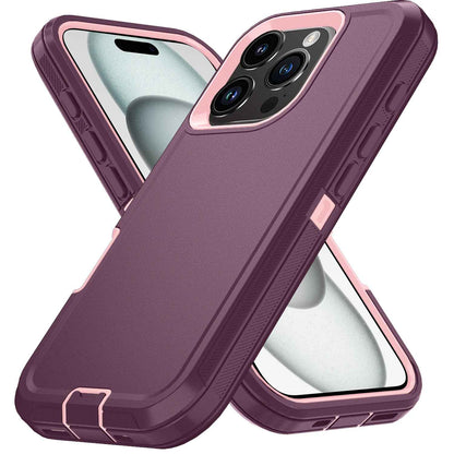 Coque iphone 15 rouge vien et rose