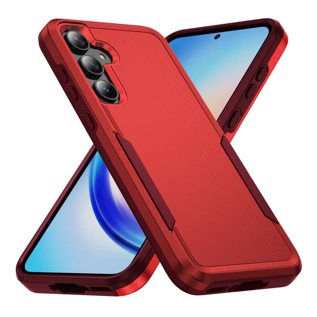 Coque telehone Samsung rouge
