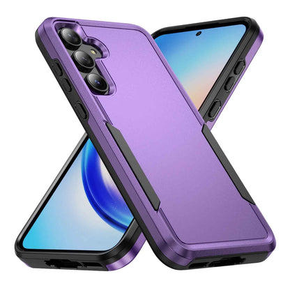 Coque telehone Samsung violet et noir