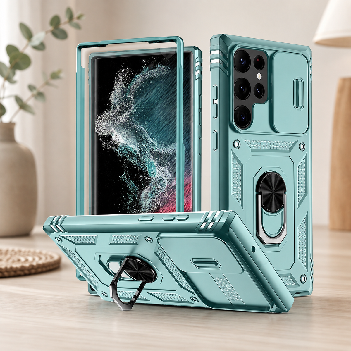 Coque Samsung Robuste vert