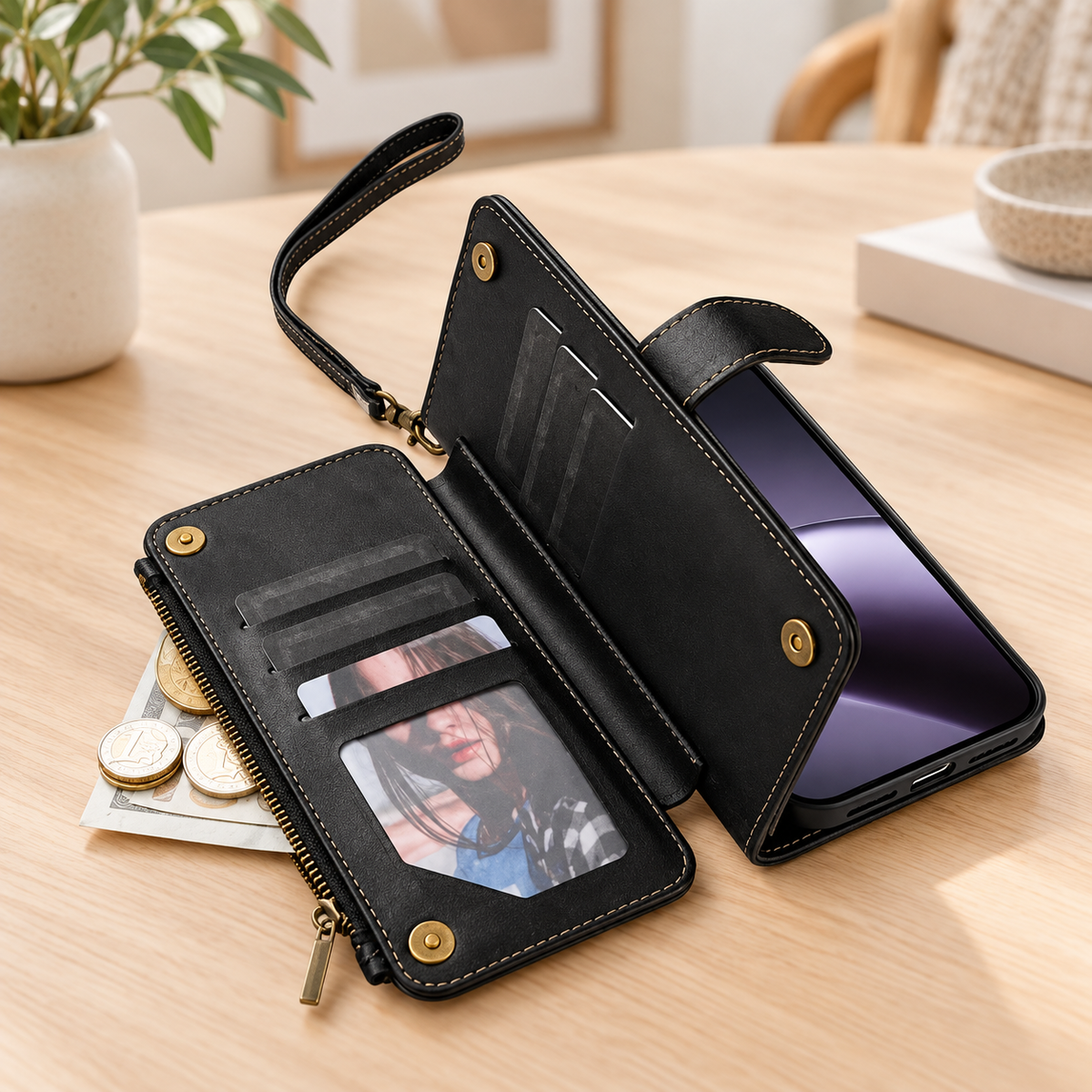 Etui pour telephone portable
Multifonction 8 cartes sécurité absolue