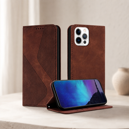 Etui telephone ChocShield marron