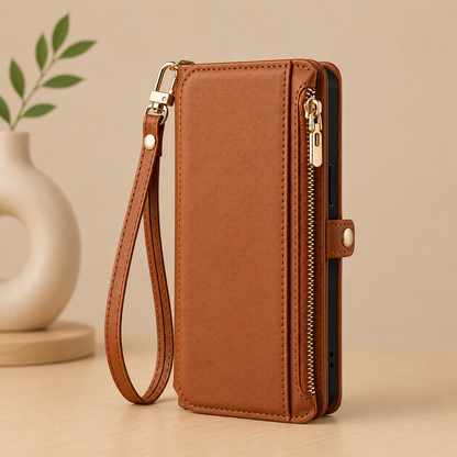 Etui telephone Resistchoc marron