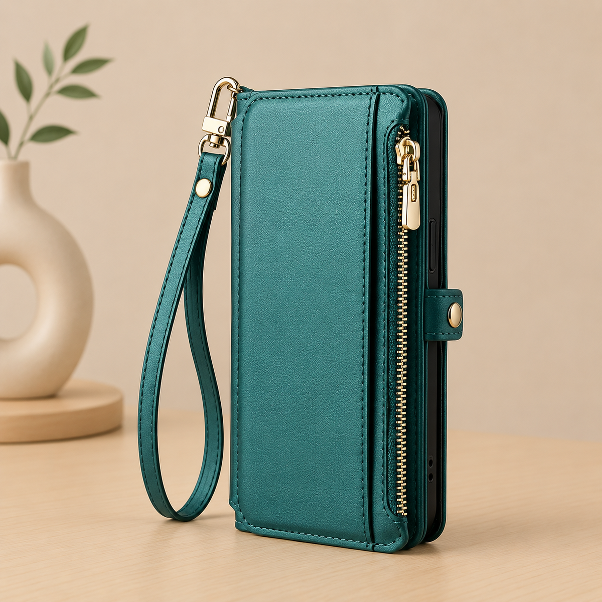 Etui telephone Resistchoc vert