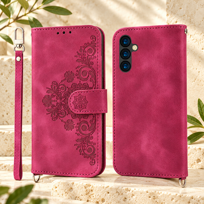 Etui telephone rouge