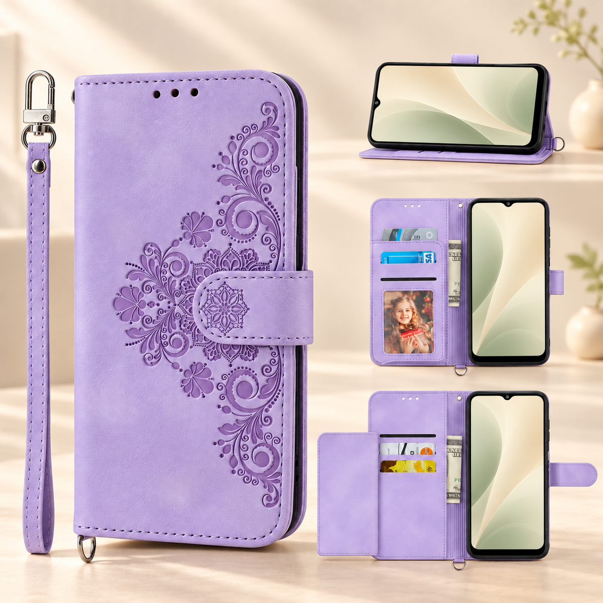 Etui telephone polyvalent