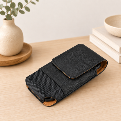 Etuis téléphones | Cuir Universal Clip,  tout a un seul endroit