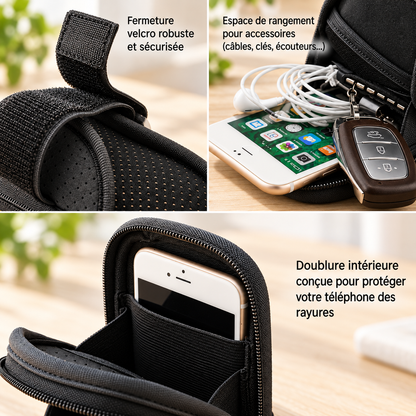 Pochette etanche pour telephone RunProtect rangement pour vos accessoires