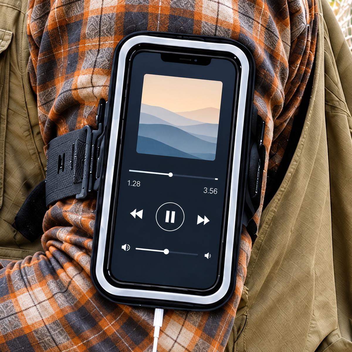 Pochette etanche pour telephone pour sports extremes