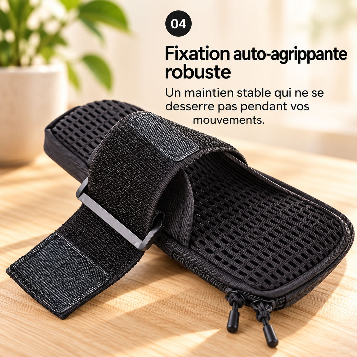 Pochette étanche téléphone Sport Double Compartiment fixation robuste