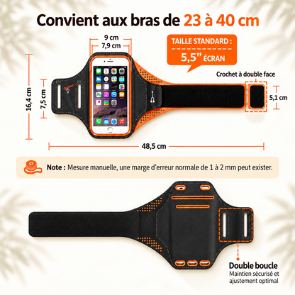 Pochette étanche téléphone Universelle plusieurs grandeurs 