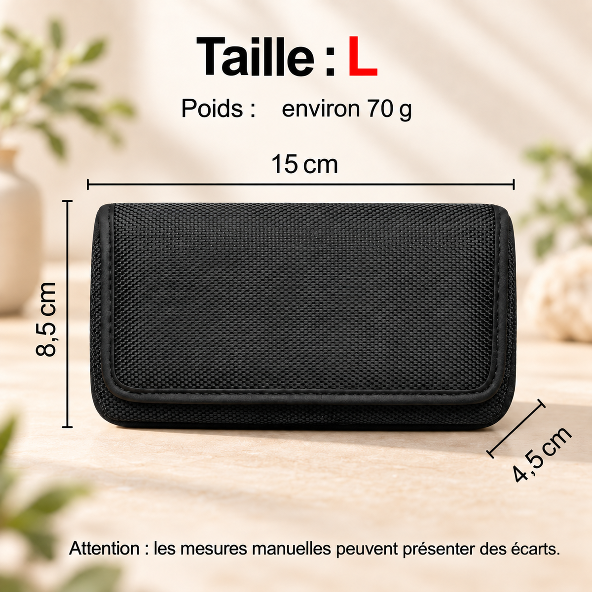 Pochette telephone UltraPro grandeur L