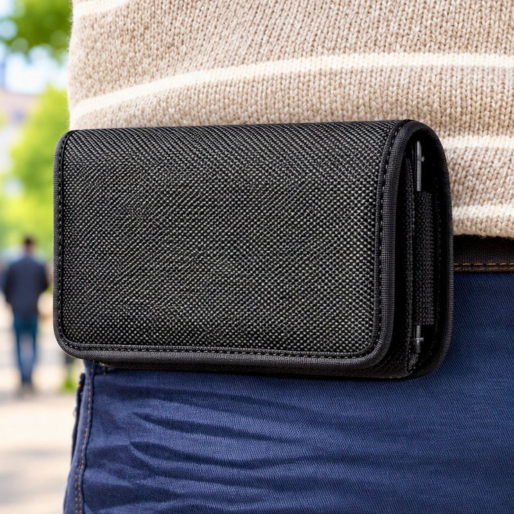 Pochette telephone UltraPro en tissu souple, attaché solidement