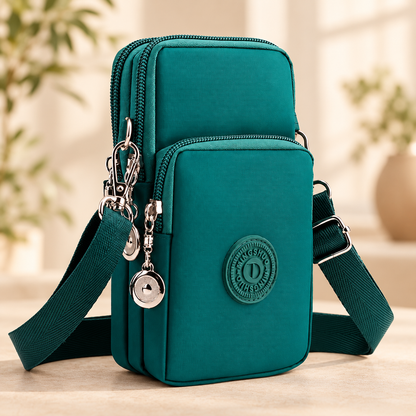 Pochette telephone protection vert