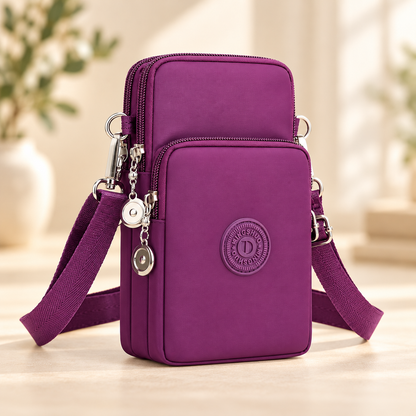Pochette telephone protection violet