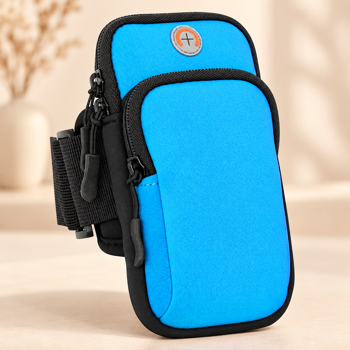 Pochette telephone etanche Running Universel bleu