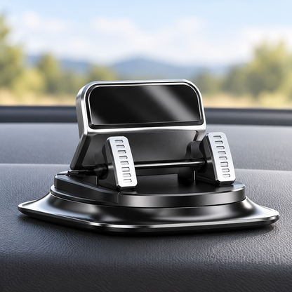 Porte téléphone voiture | Rotation 360 sobre discret