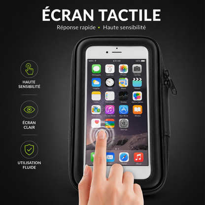 Porte telephone velo Etanche Universel écran tactile haute sensiilité