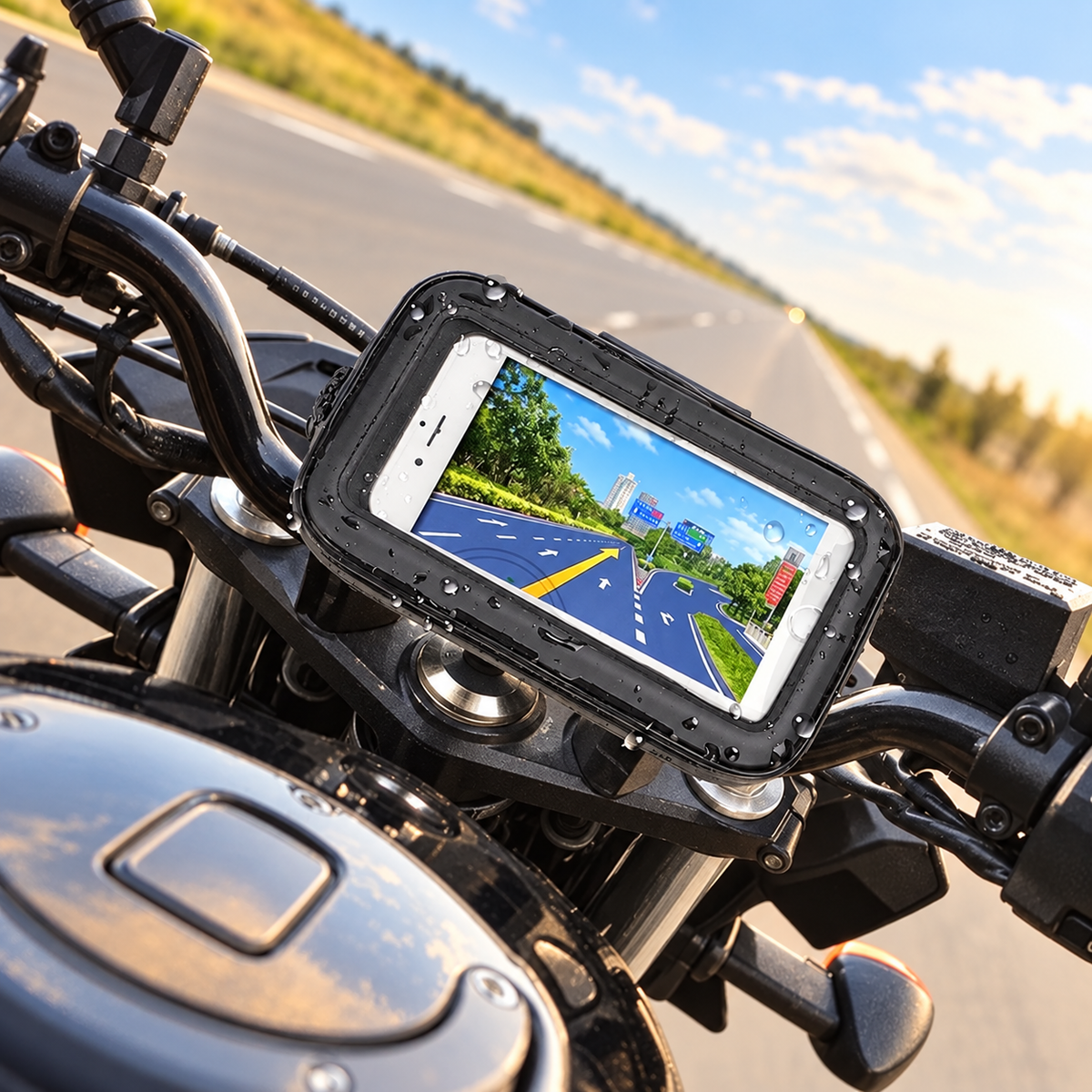 Porte telephone velo Etanche Universel pour tous vos véhicules