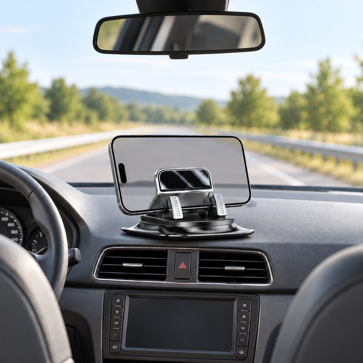 Porte téléphone voiture | Rotation 360 stylisée
