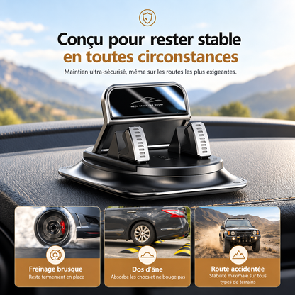 Porte téléphone voiture | Rotation 360 pour toutes circonstances