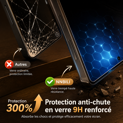 protection ecran telephone anti espion Samsung anti chute