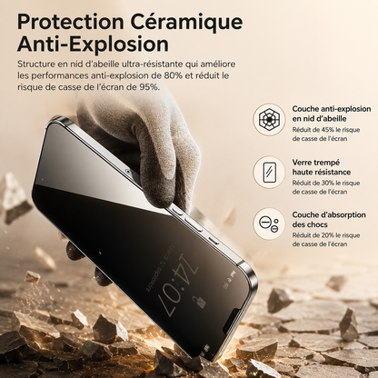 protection ecran telephone anti explosion