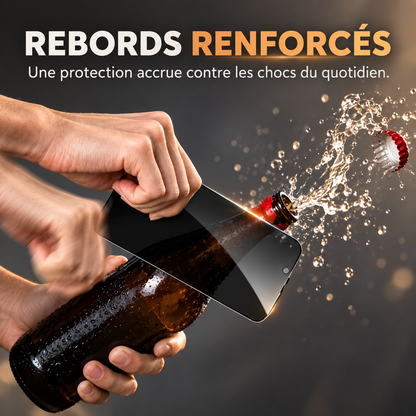 Protection ecran telephone Rebord renforcer