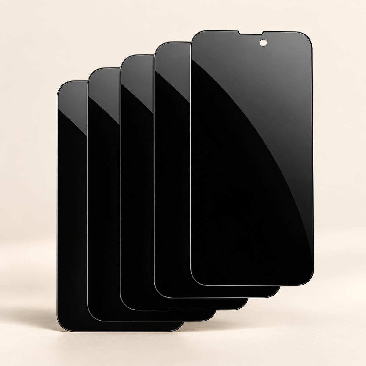 Protection ecran telephone  lot de 5 vitres
