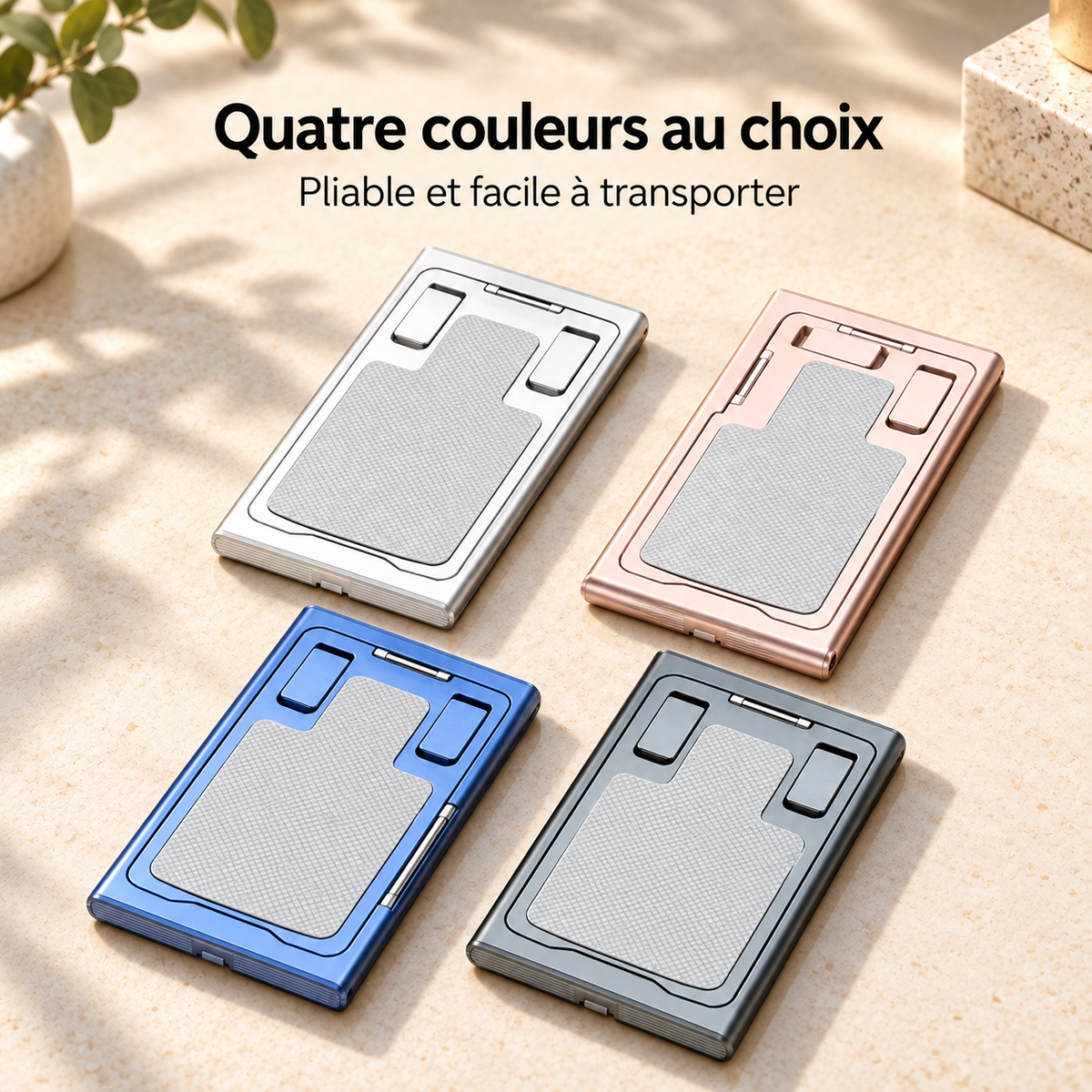 Support de téléphone 4 choix de couleurs