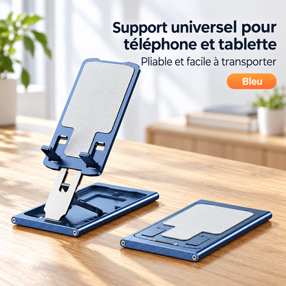 Support de téléphone couleur bleu