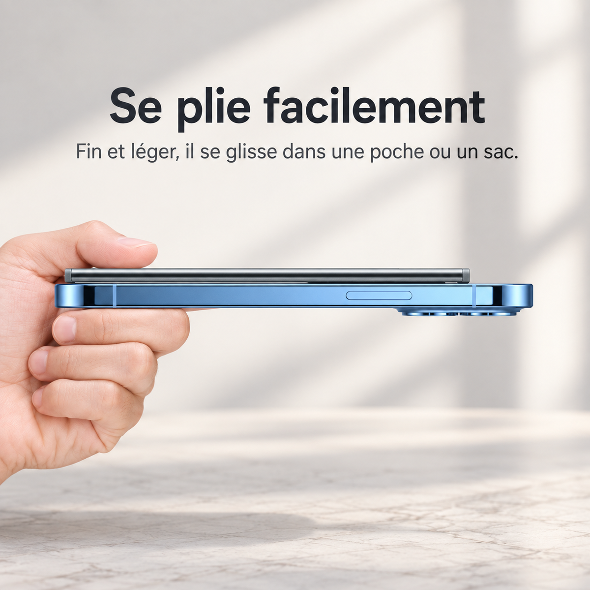 Support de téléphone fin et léger