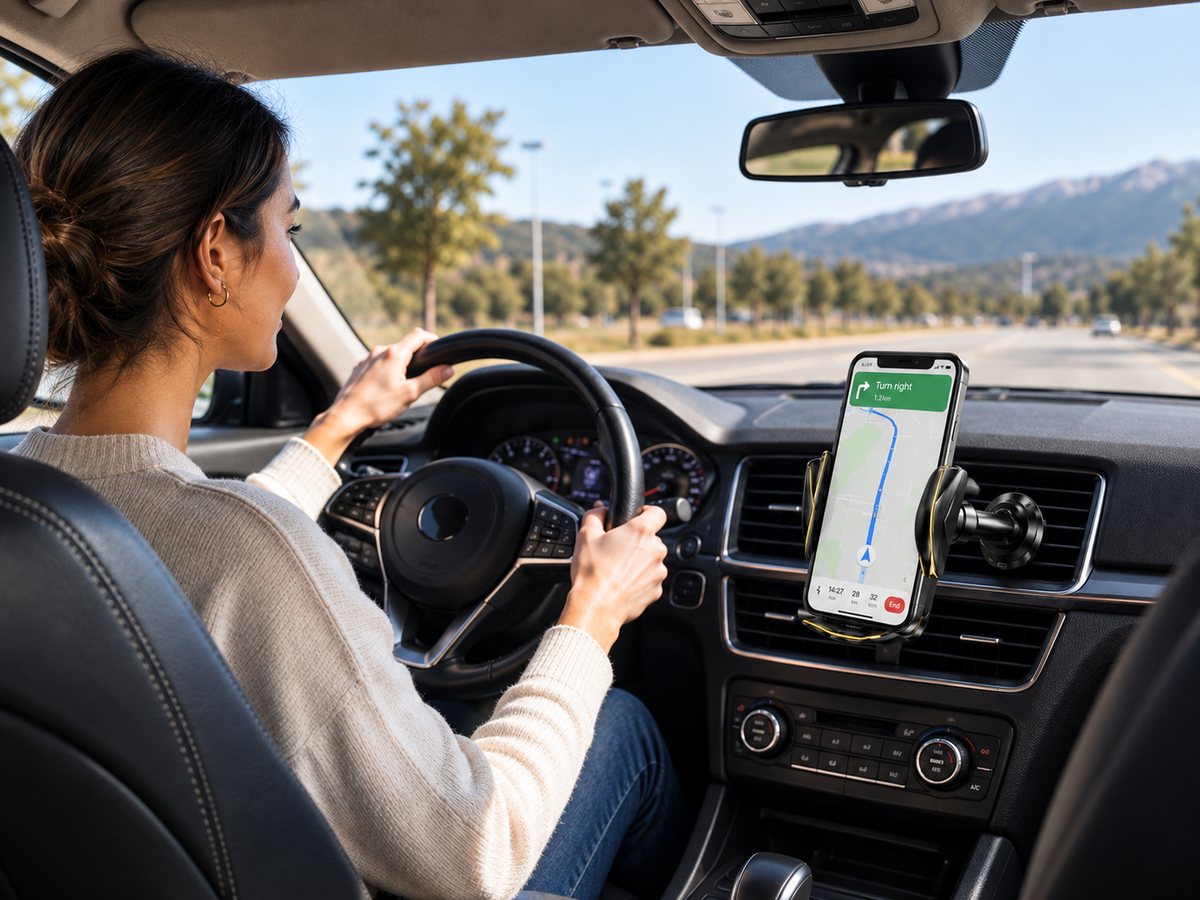 Support de téléphone voiture Charge sans fil 360 look avant-gardiste