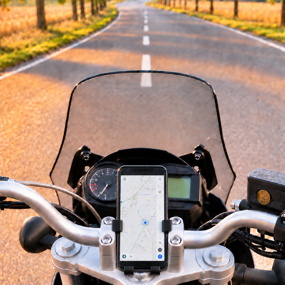 Support moto pour téléphone Ultra-Stable 360 solidité