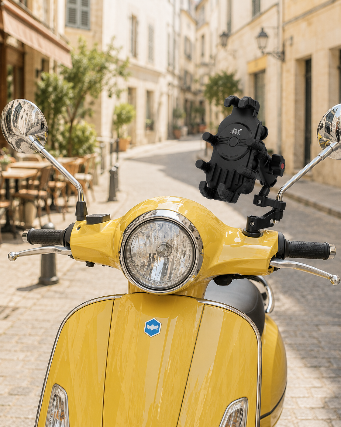 Support telephone moto pratique en tout temps