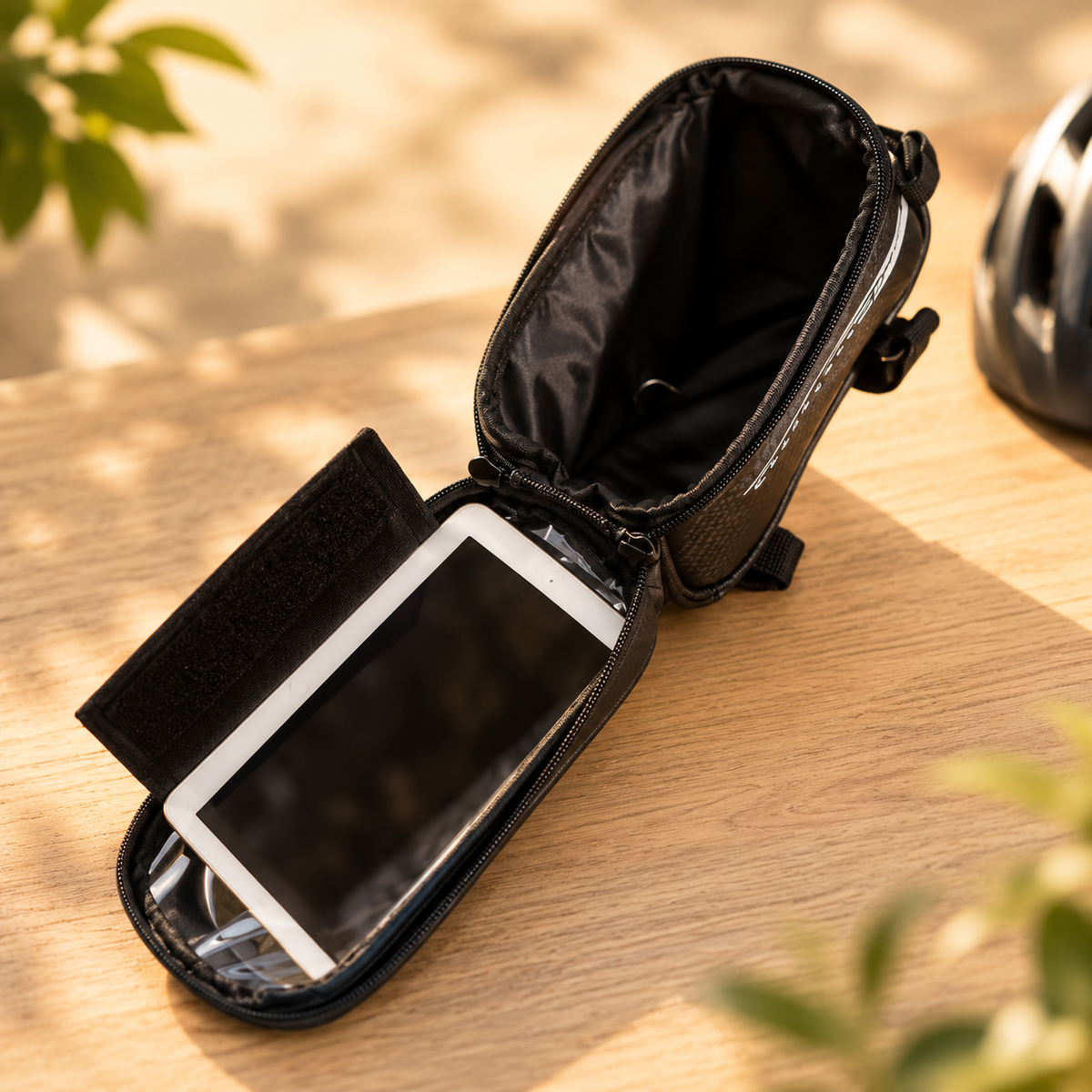 Support téléphone vélo Étanche tactile fourre tout