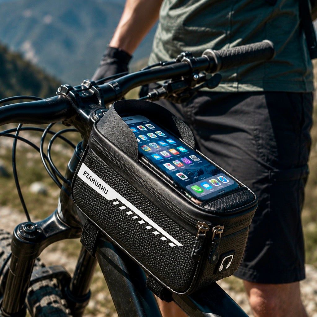 Support téléphone vélo Étanche tactile compacte